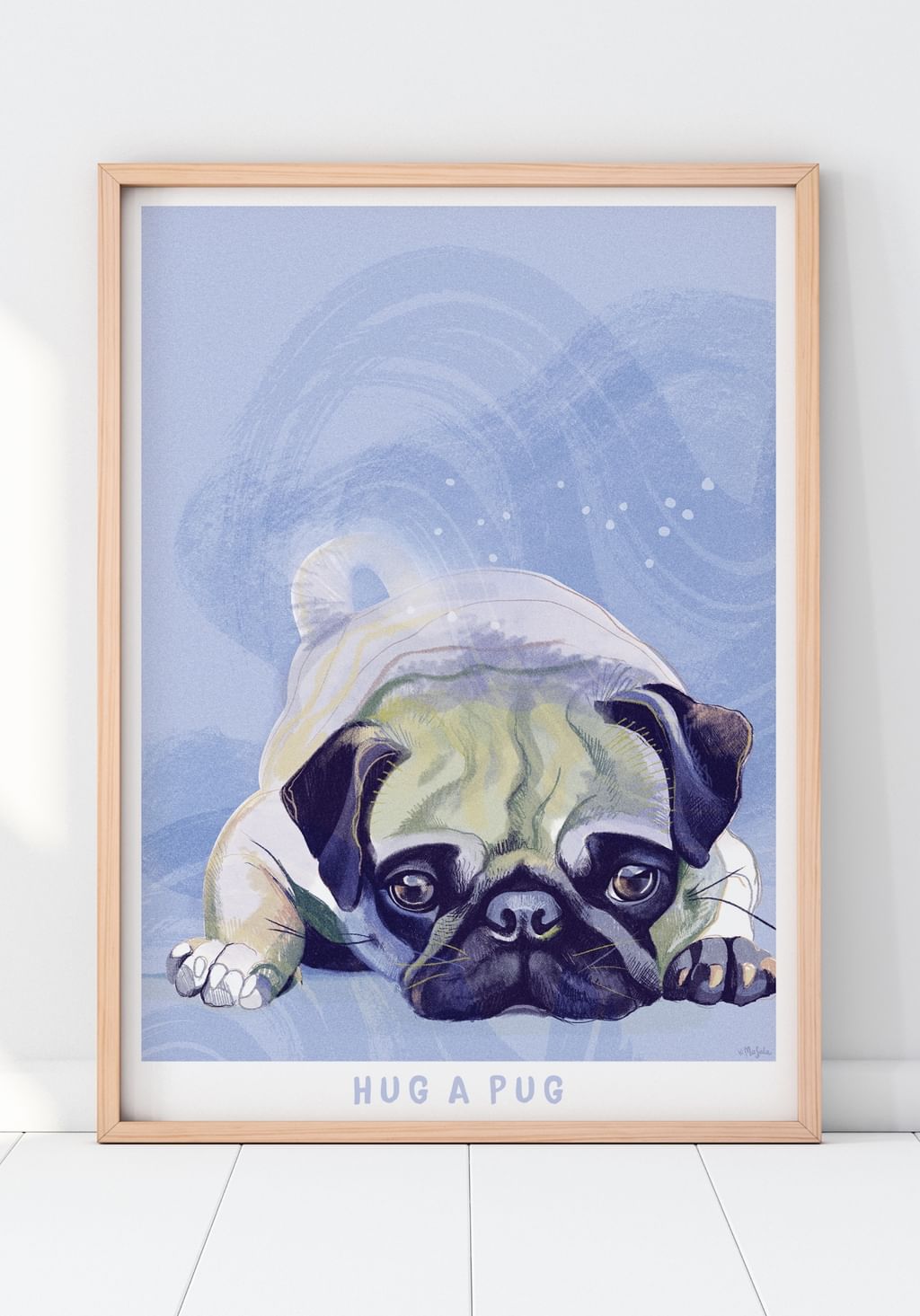Hug a pug