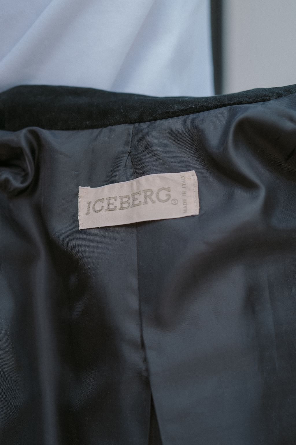 Iceberg welniana marynarka vintage M