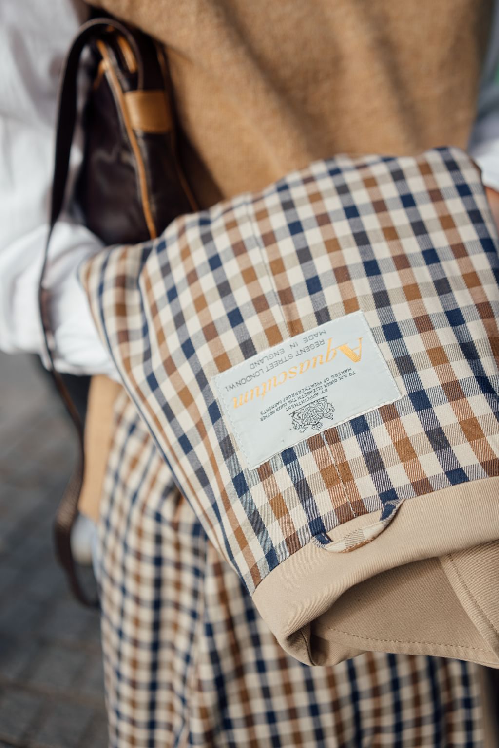 Aquascutum trencz vintage M