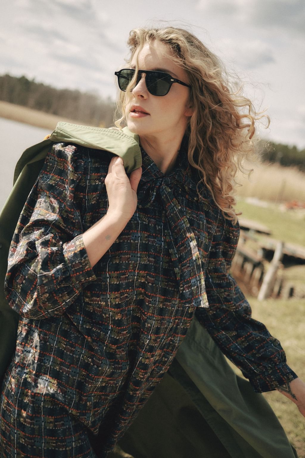 Sukienka Vintage Rozm M/L