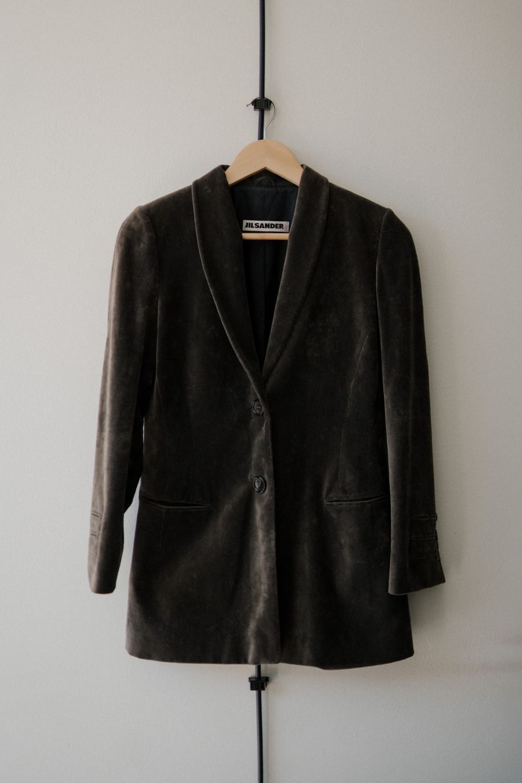 Aksamitna marynarka Jil Sander XS/S