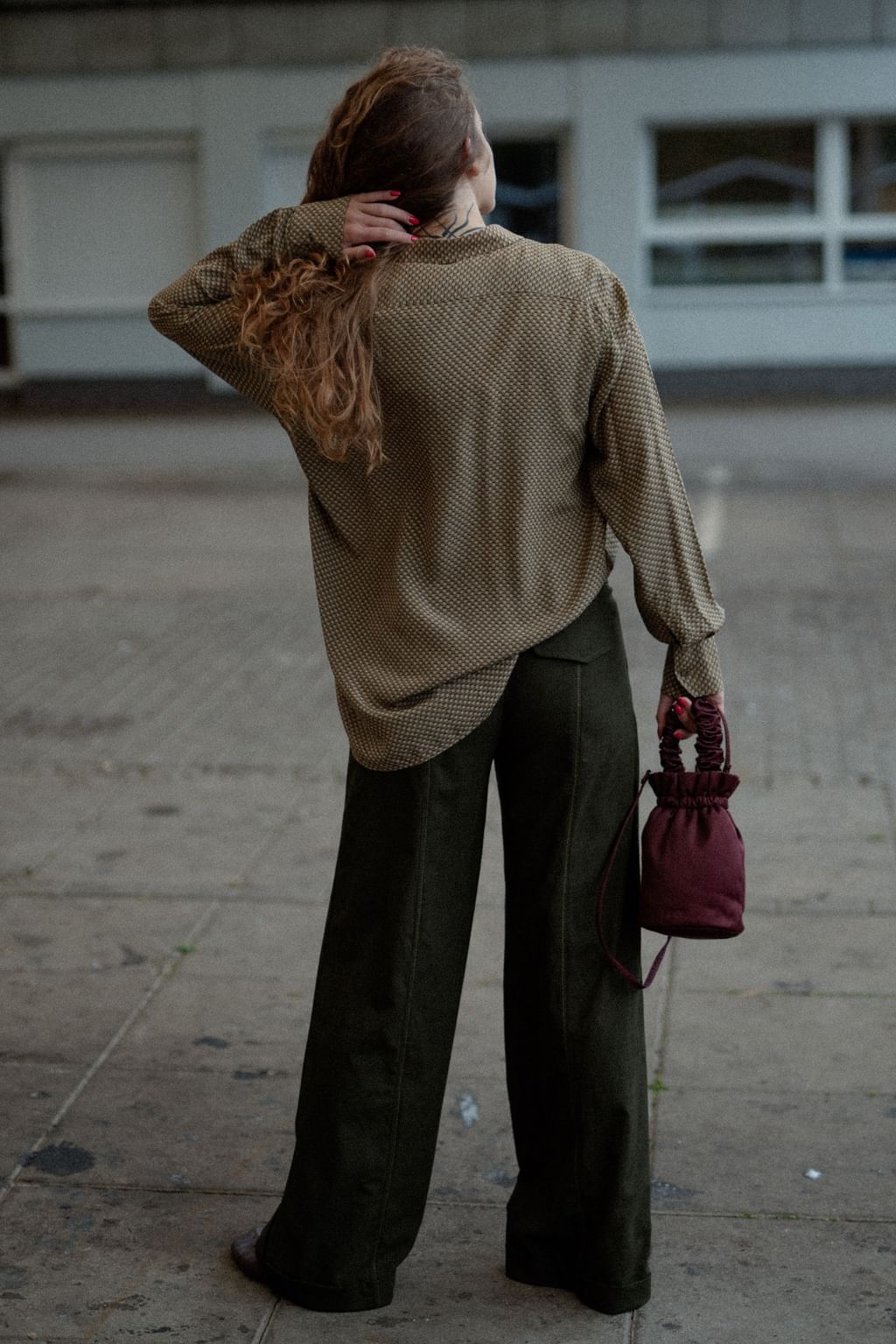 Lanvin jedwabna koszula Vintage 