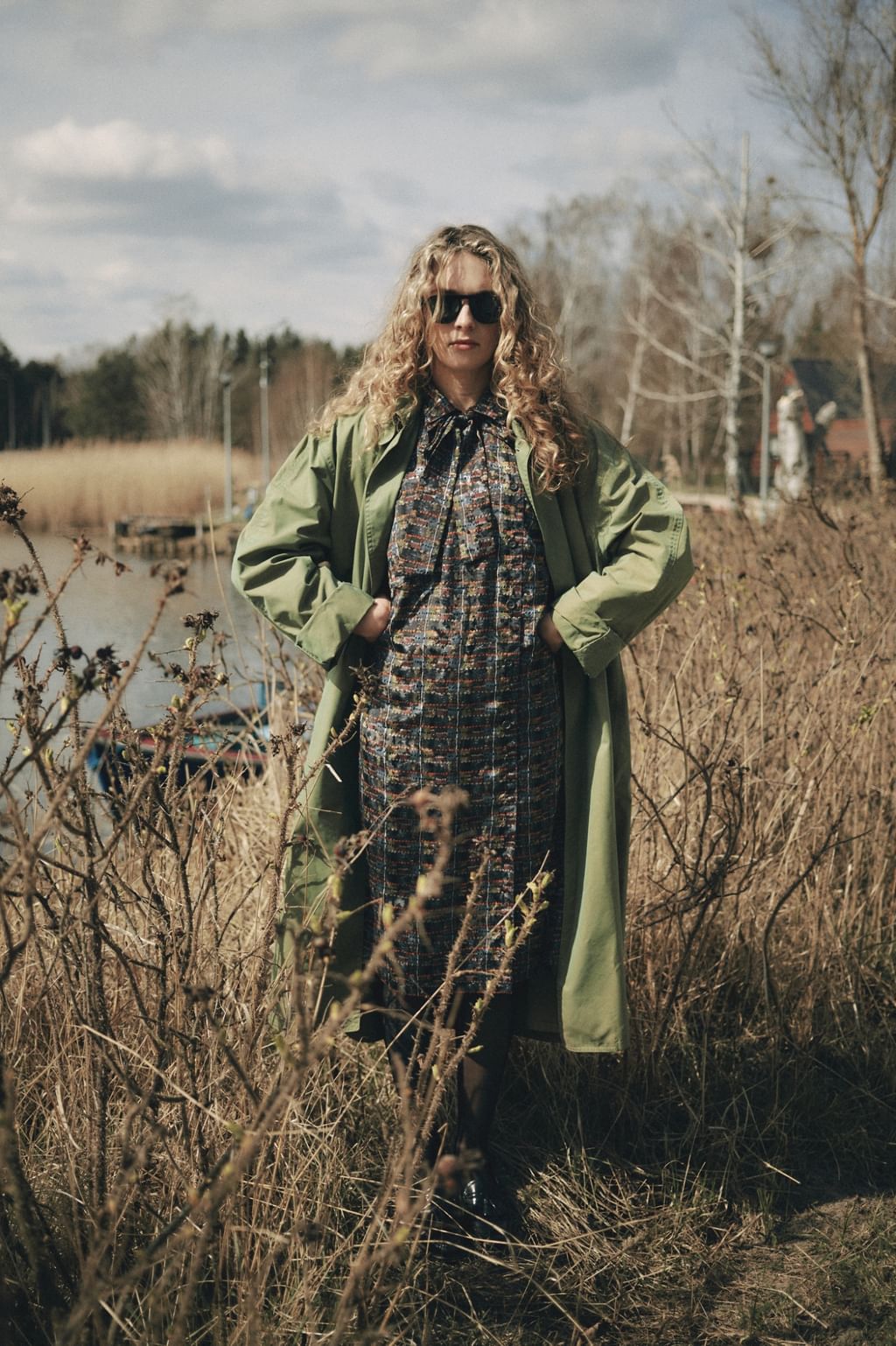 Sukienka Vintage Rozm M/L