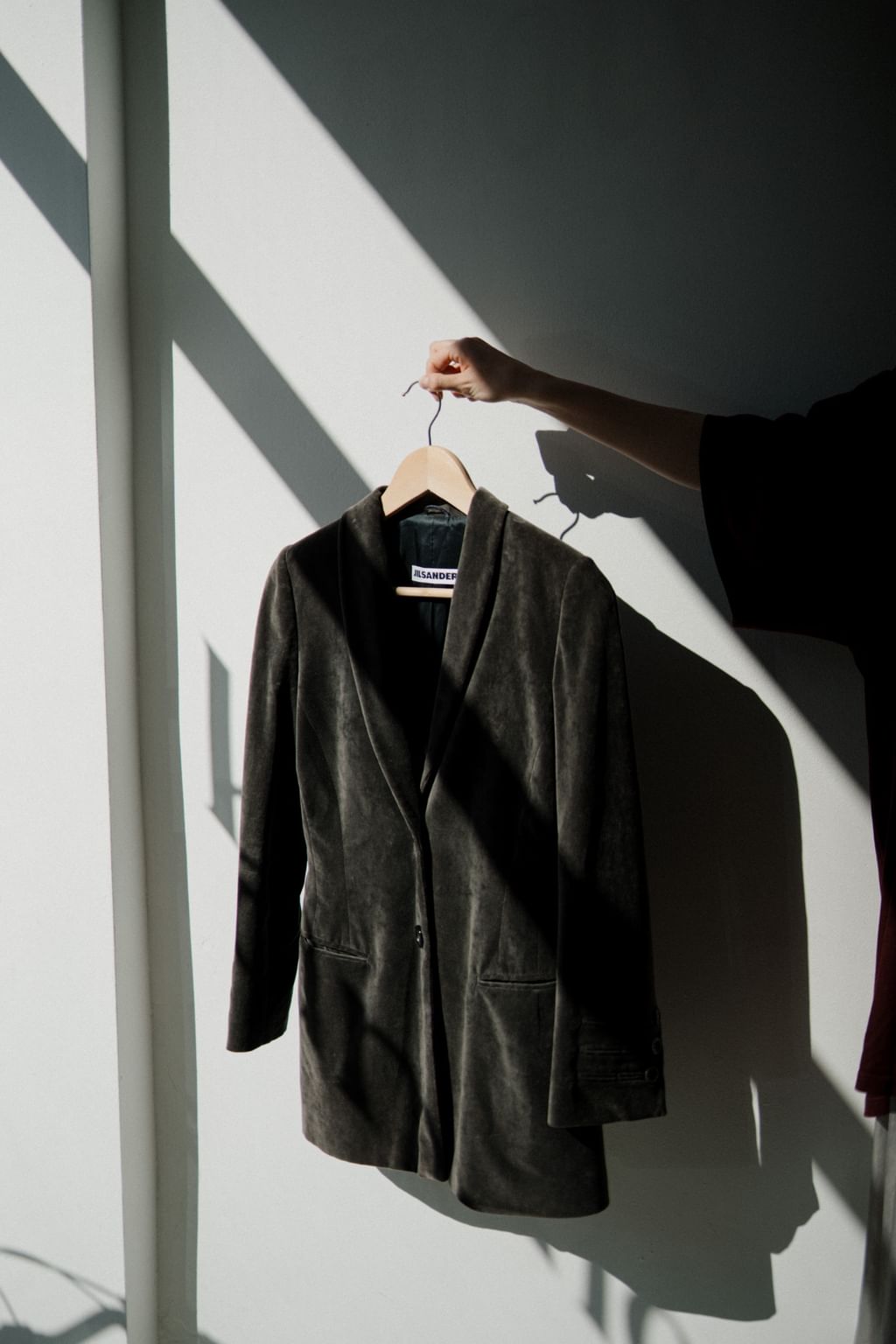 Aksamitna marynarka Jil Sander XS/S