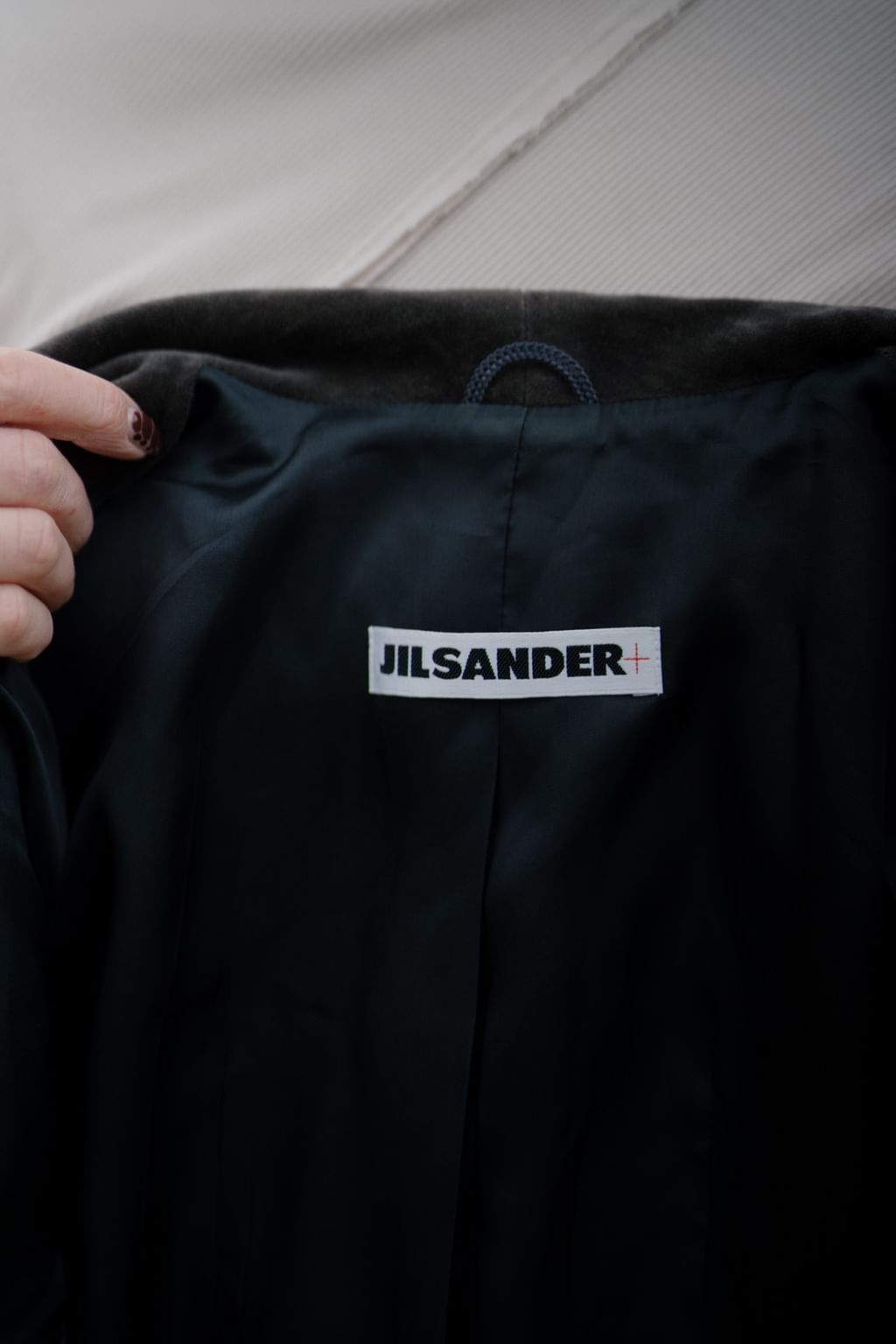 Aksamitna marynarka Jil Sander XS/S