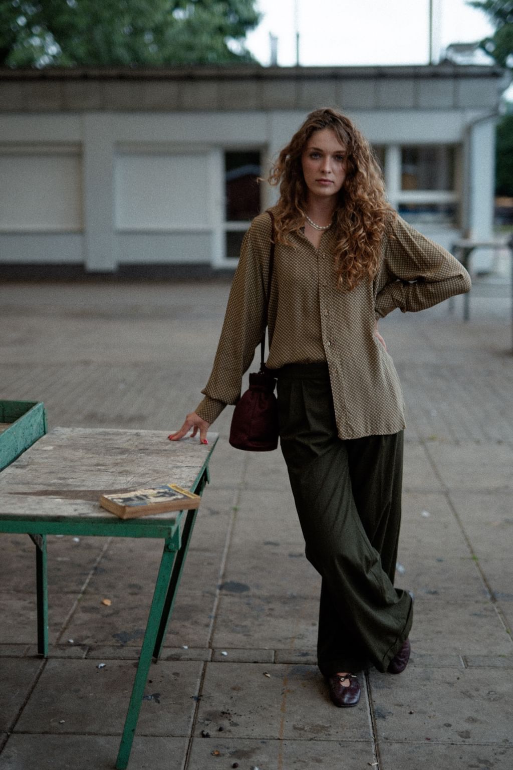 Lanvin jedwabna koszula Vintage 