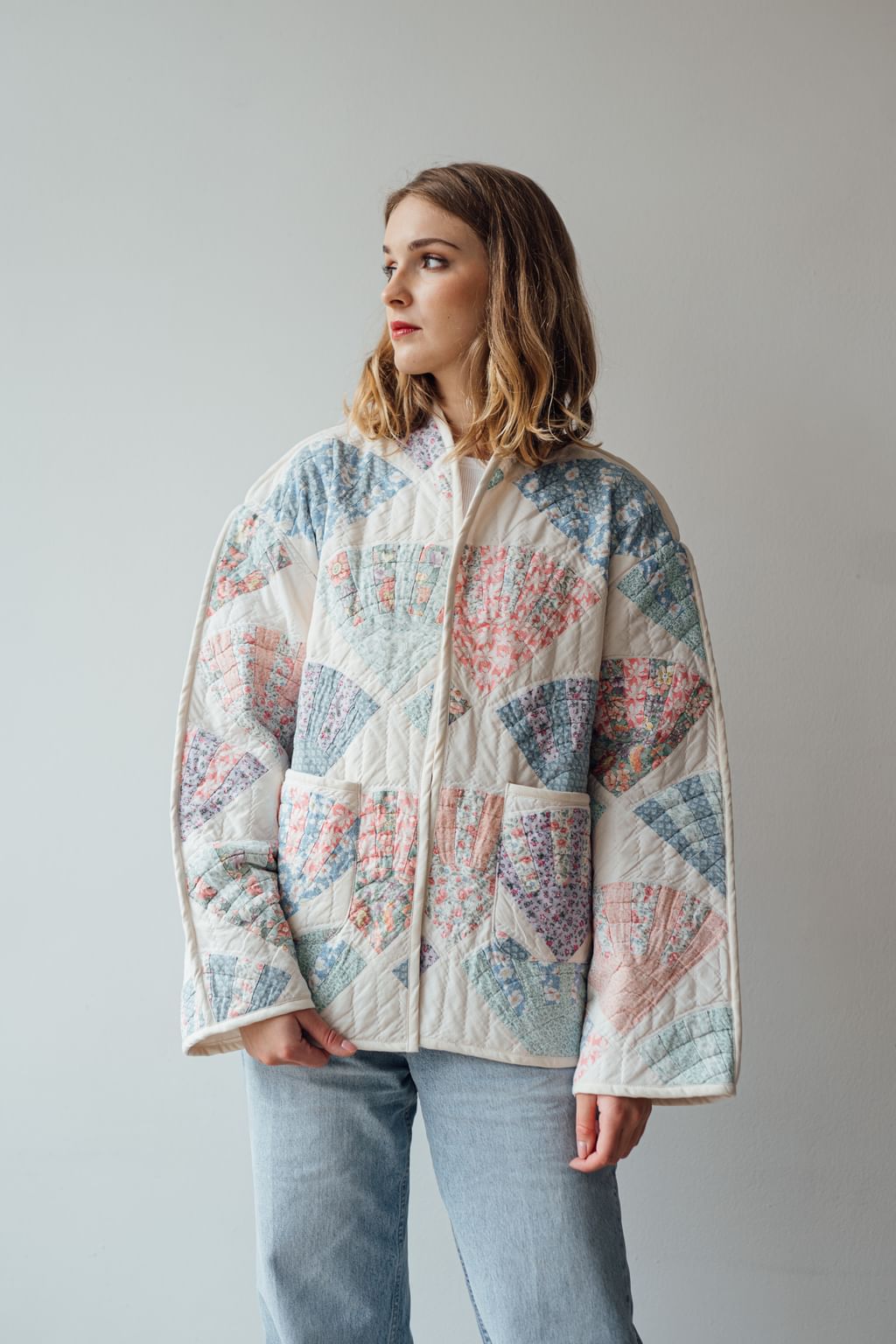 Kurtka Klamoty patchwork M 