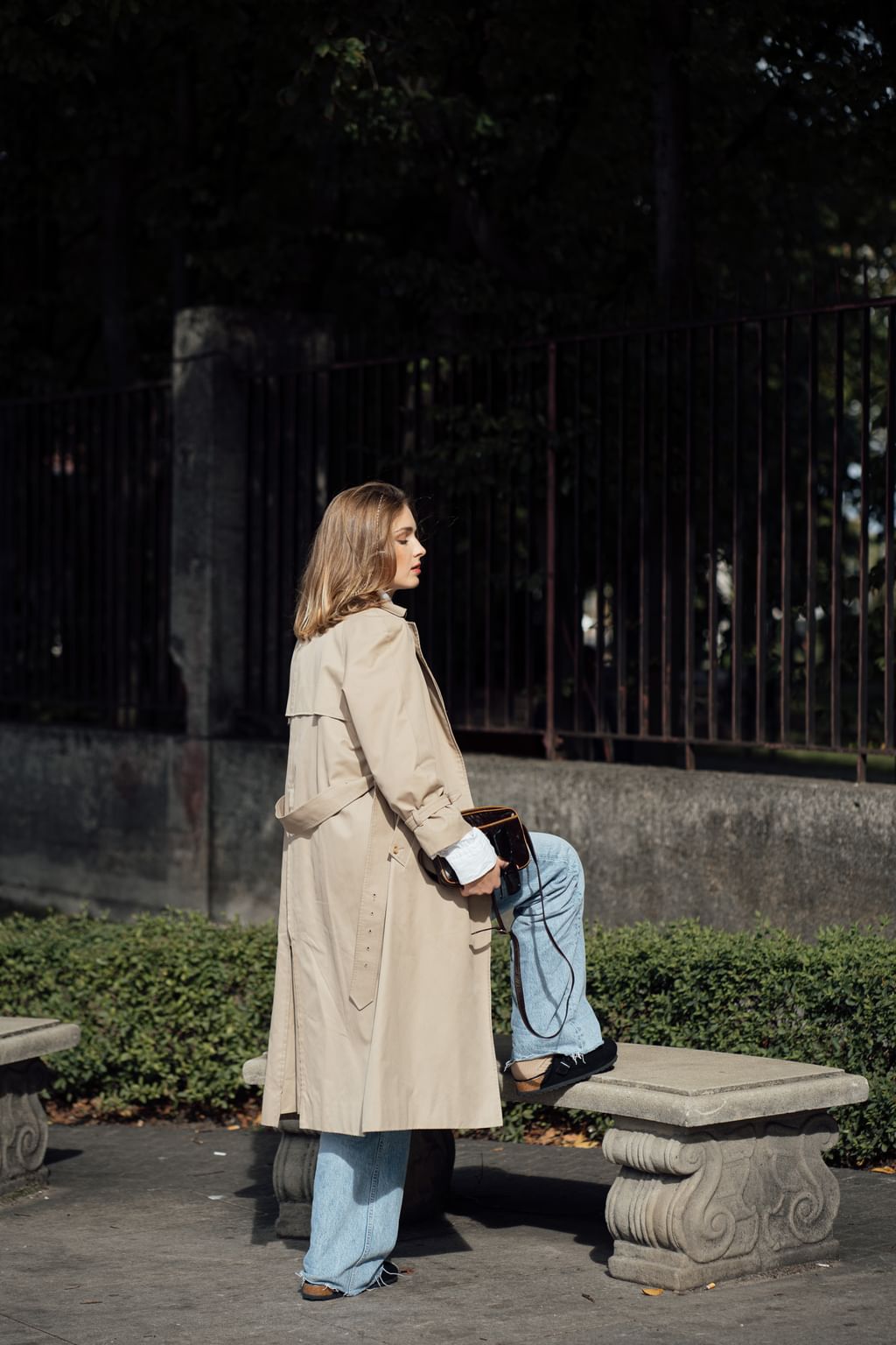 Aquascutum trencz vintage M