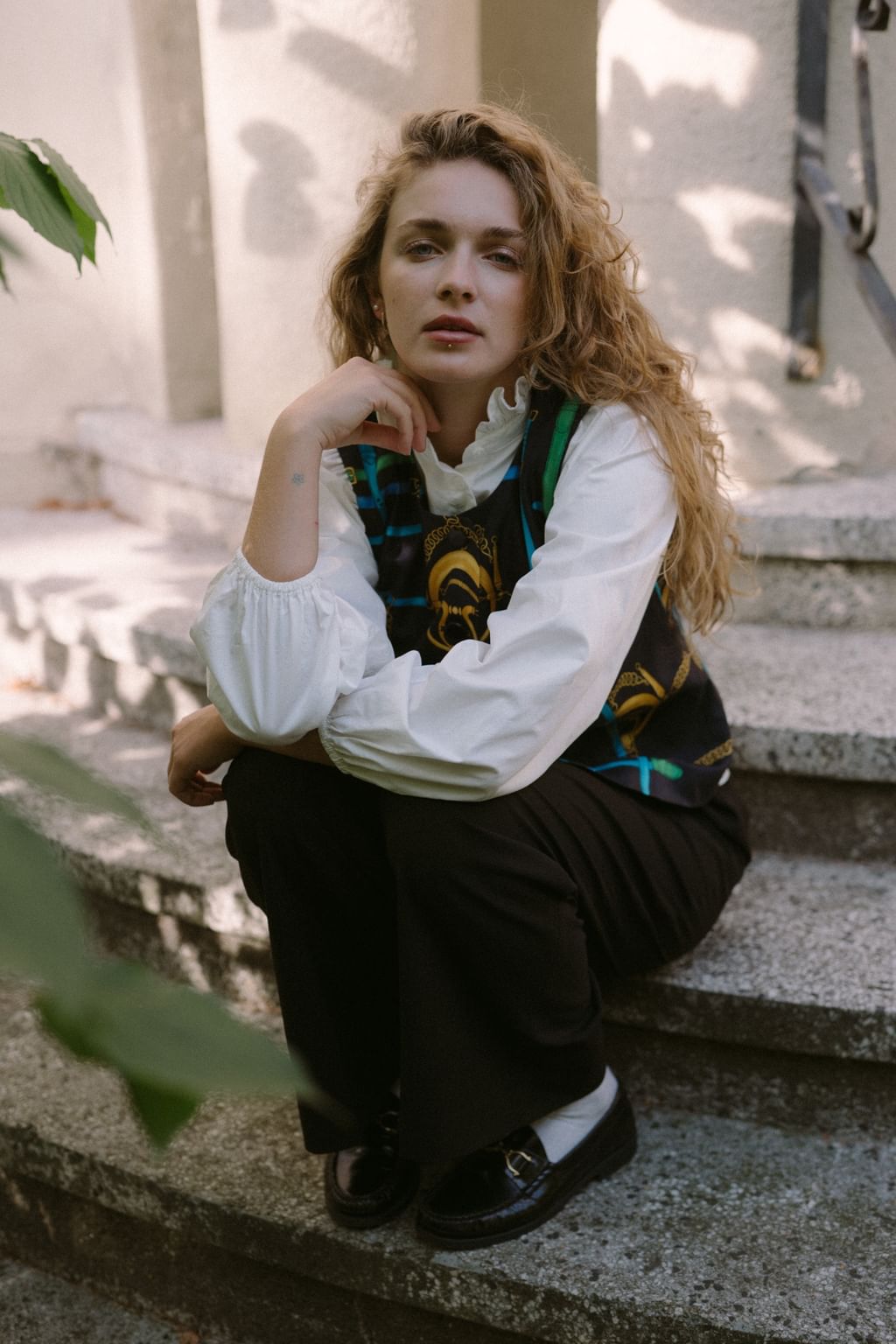 Laurel jedwabna kamizelka M/L