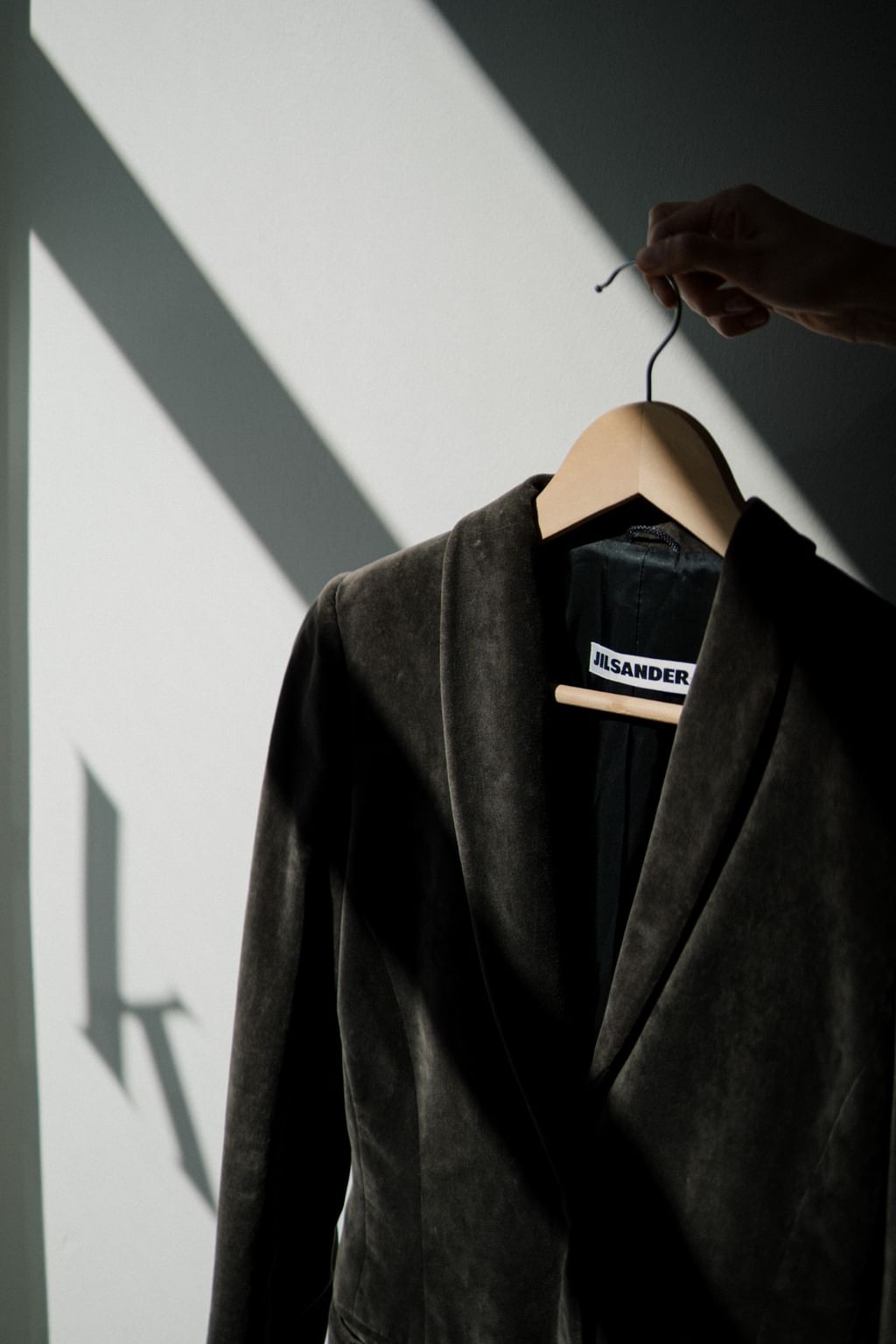 Aksamitna marynarka Jil Sander XS/S