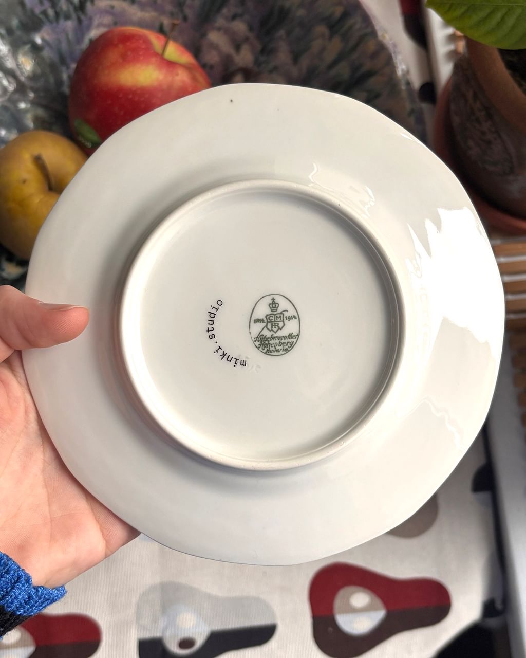 Talerzyk z myszką i serkiem