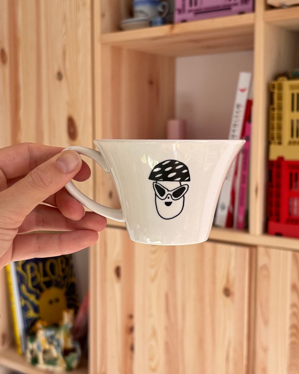 Filiżanka z grzybkami + spodek II