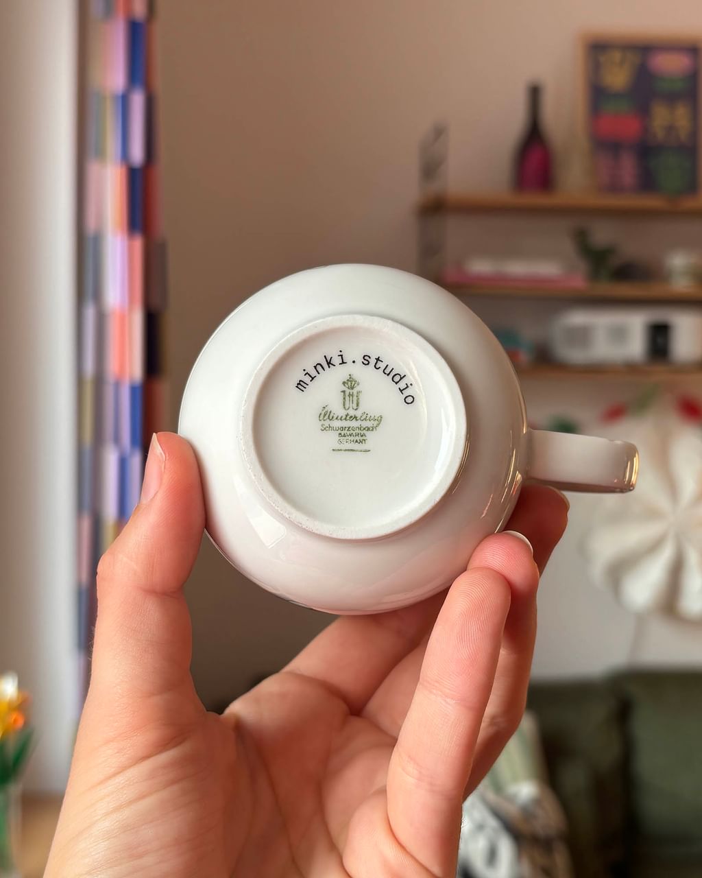 Filiżanka z tygrysem