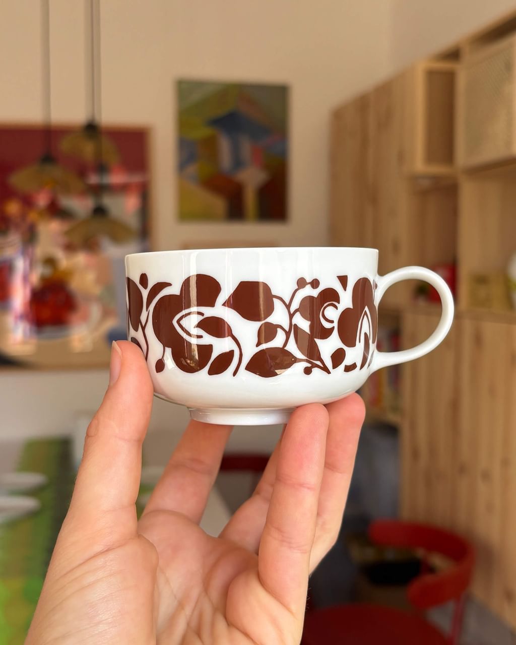 Kubeczek z panterą w środku