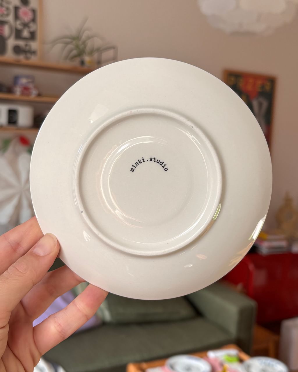 Filiżanka z grzybkami + spodek II