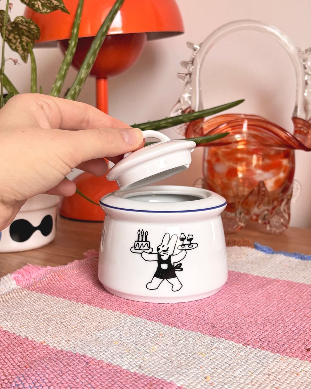 Cukierniczka z misiem i króliczkiem