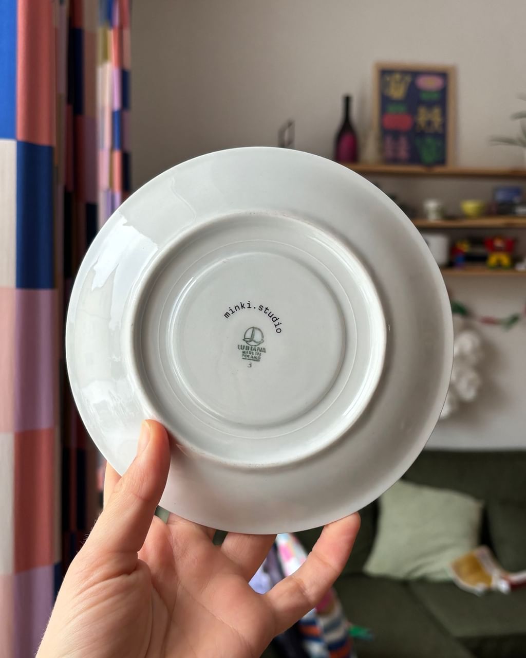 Talerzyk z autkiem deserowy