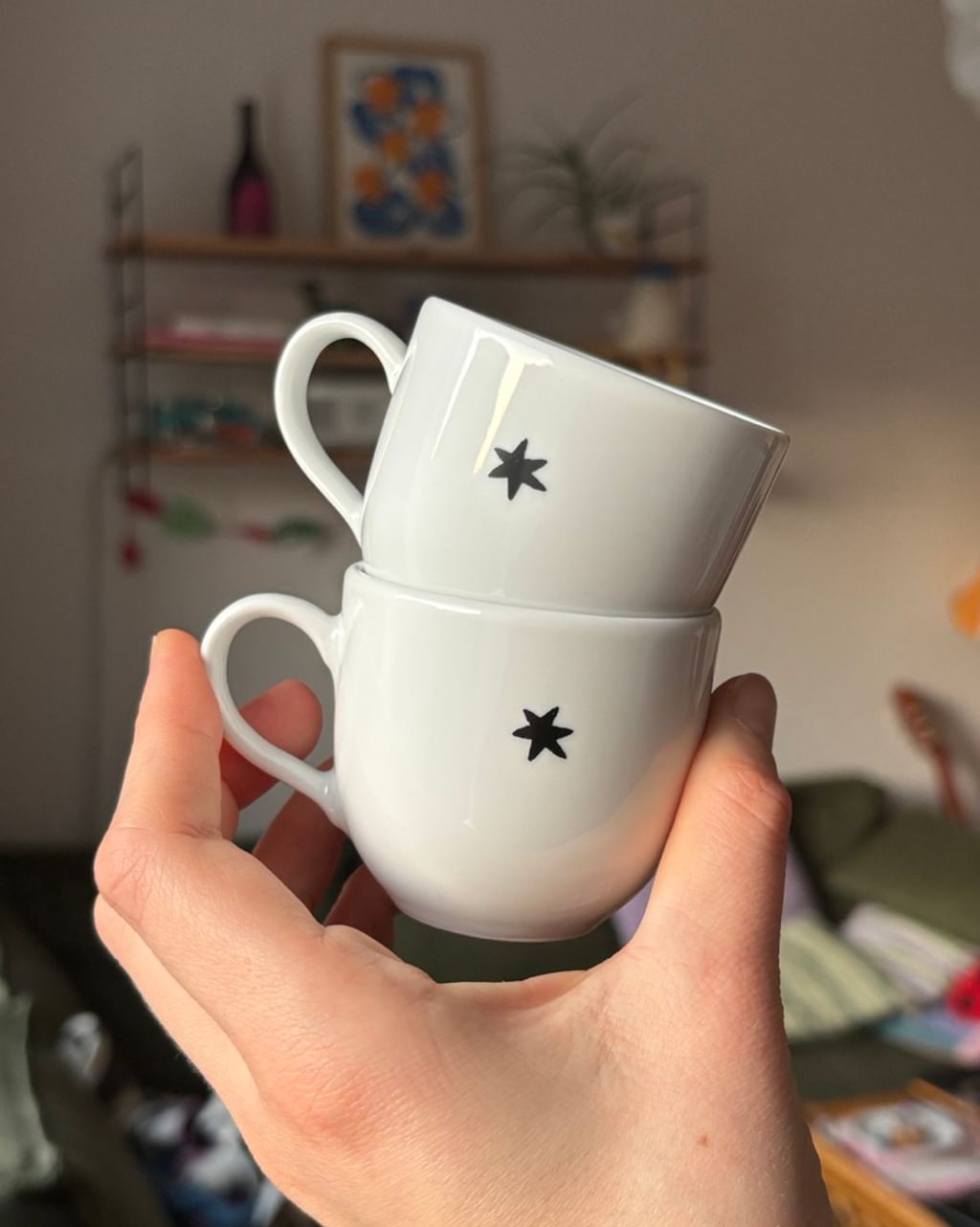 Zestaw 2 kubeczki do espresso z kowbojką (2)