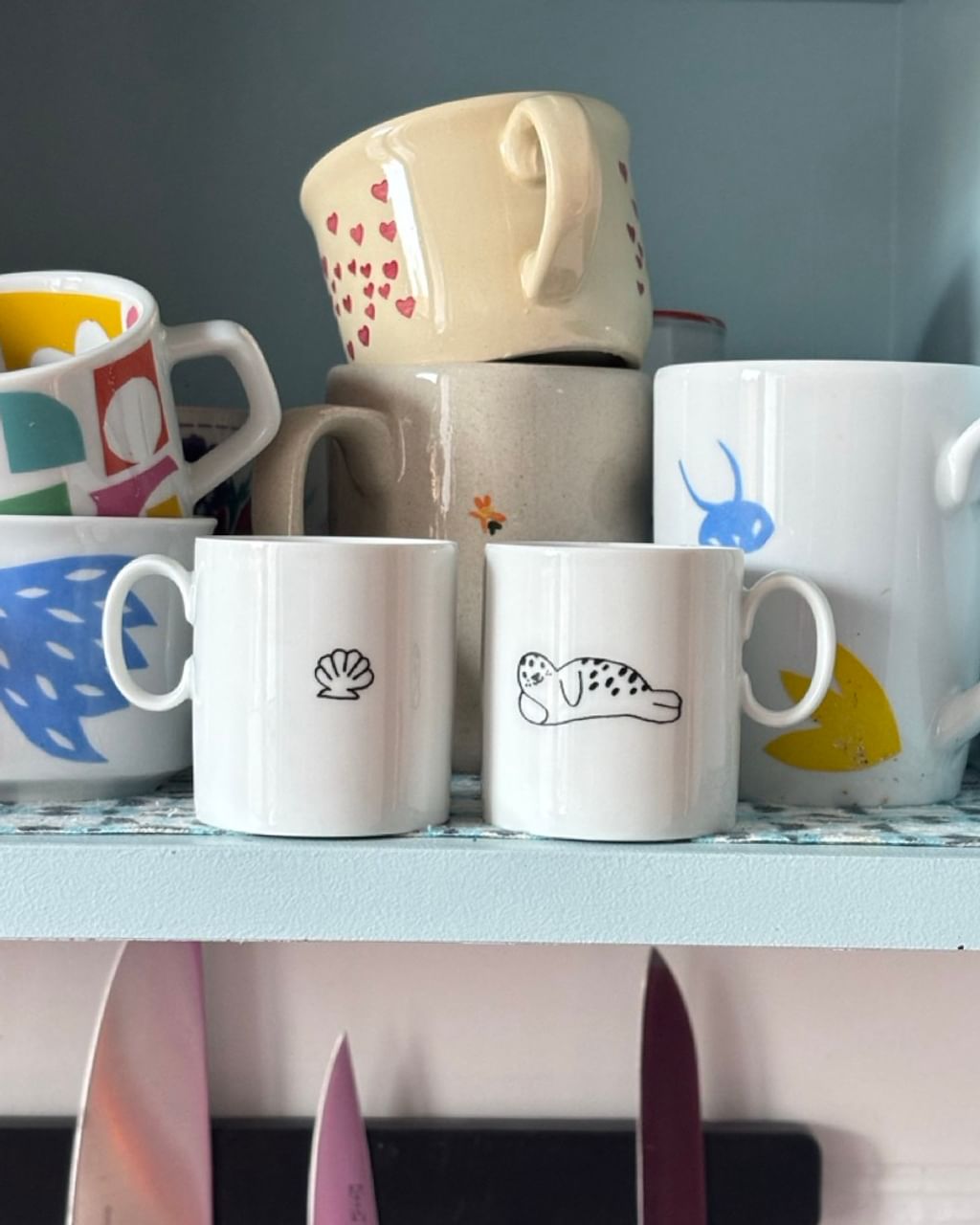 Filiżanka do espresso z foczką