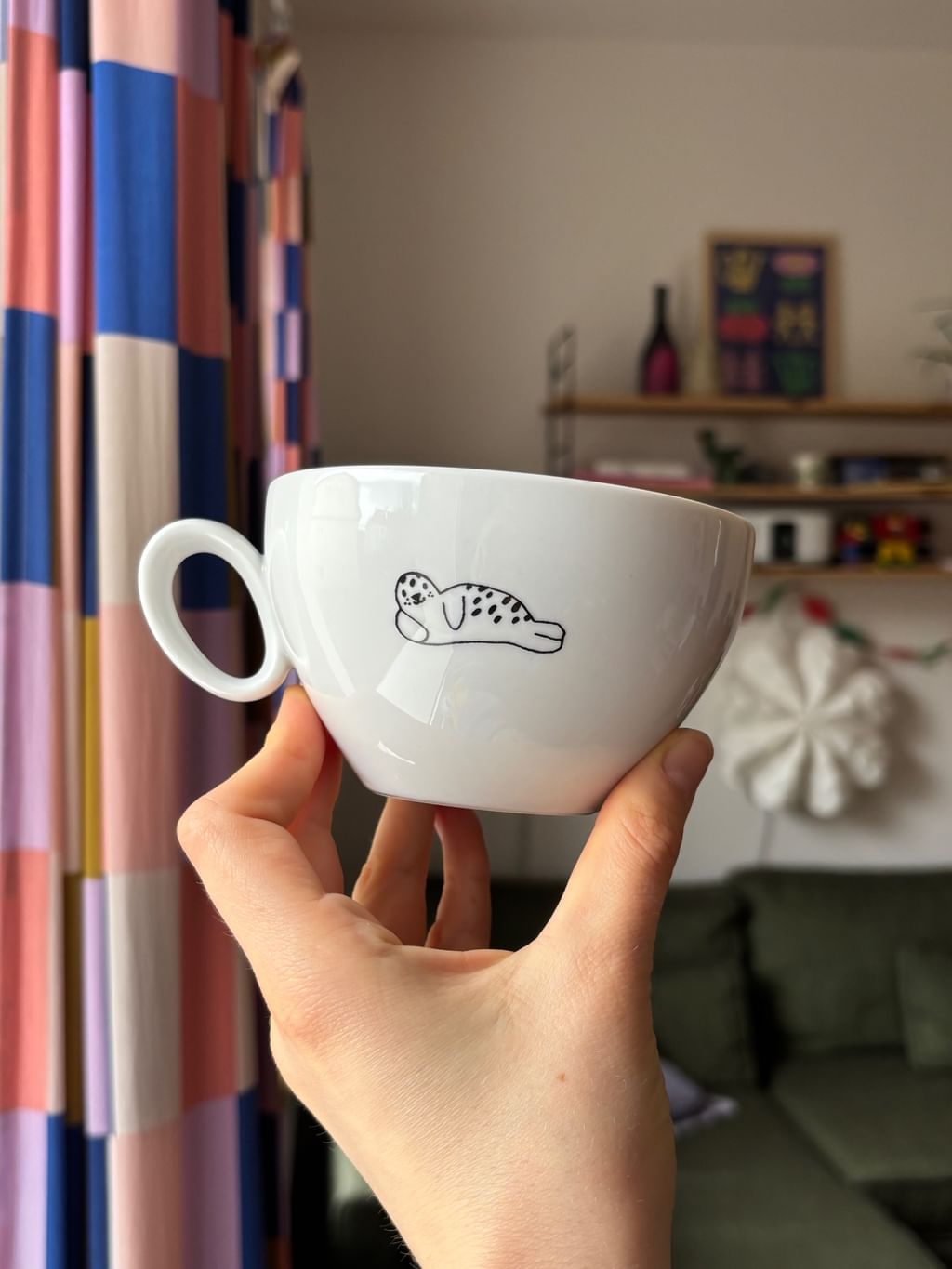 Duża Filiżanka z foczką 300 ml