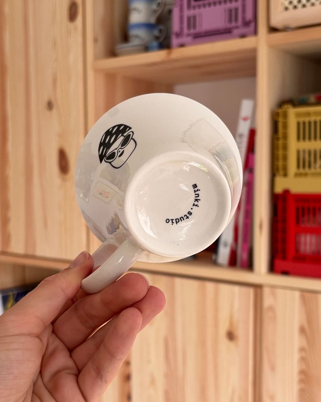 Filiżanka z grzybkami + spodek II