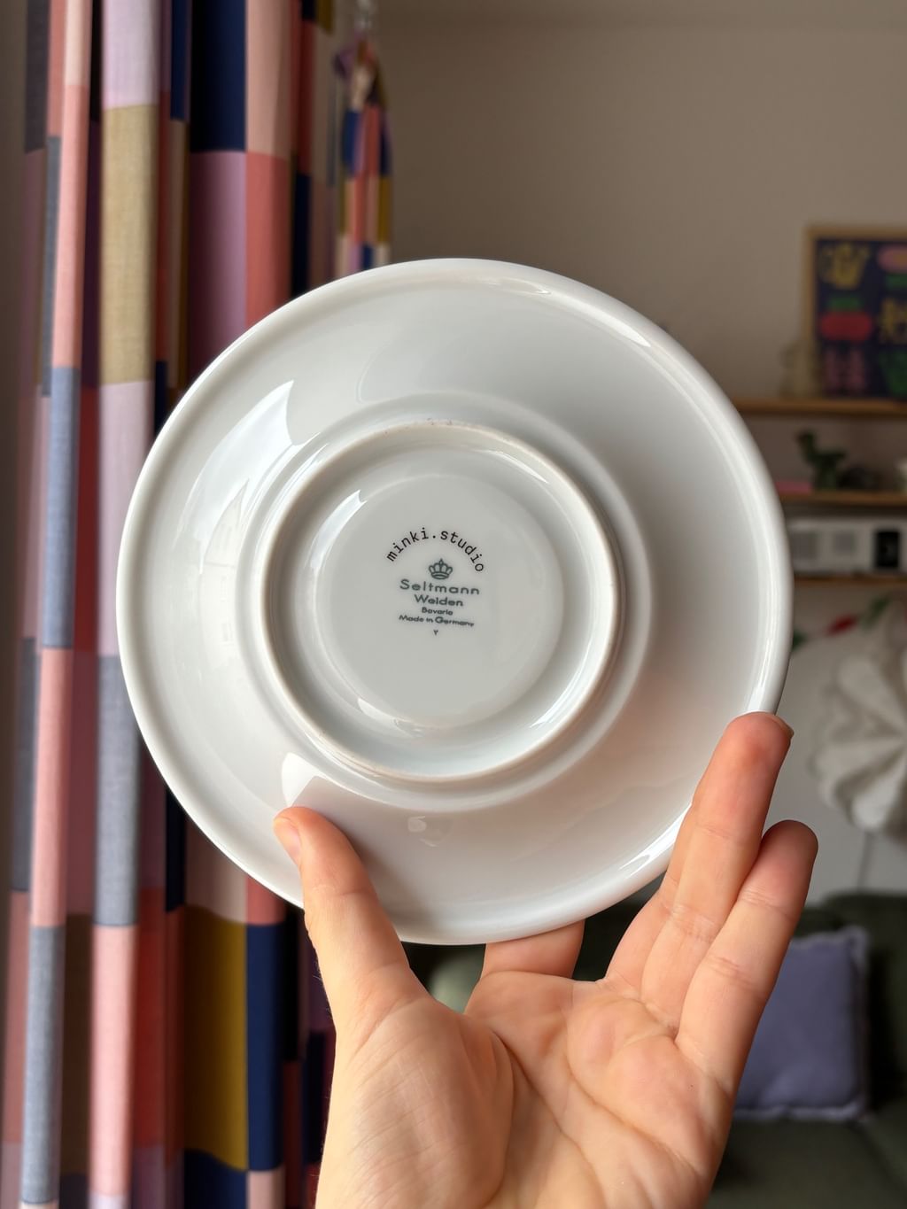 Talerzyk z autkiem z króliczkiem deserowy