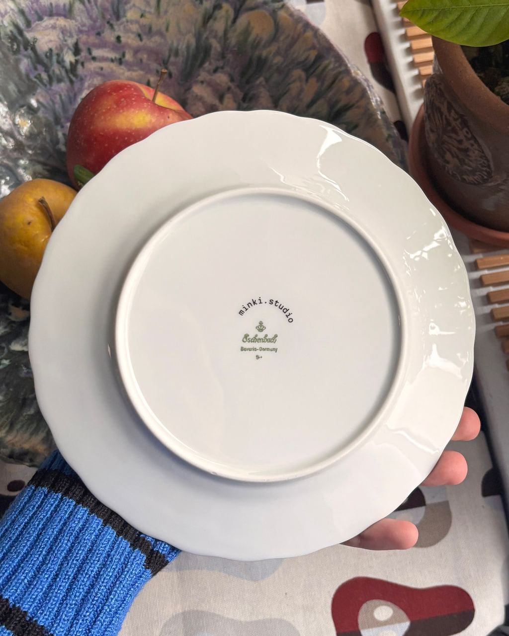 Talerz śniadaniowy z króliczkiem