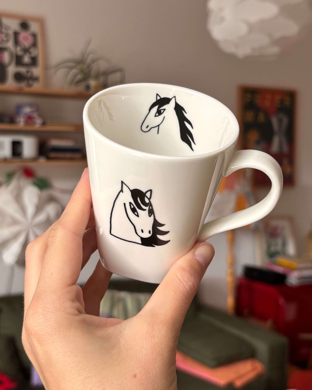 Kubek z koniem II