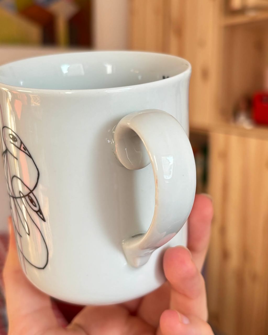 Kubek z łabędziem [OUTLET]