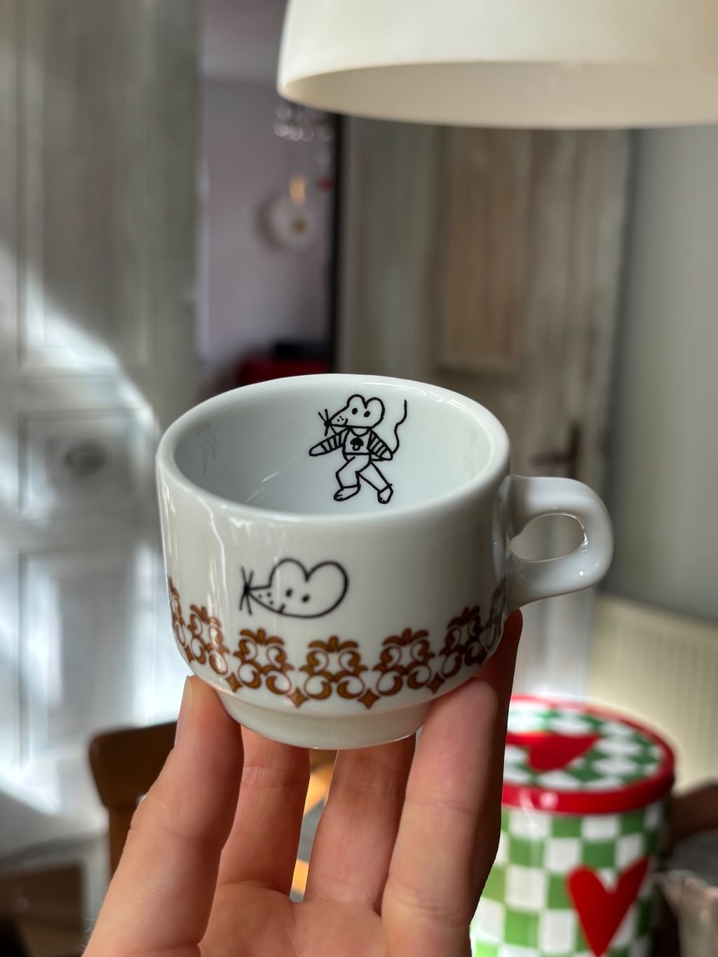 Mini kubeczek z myszą
