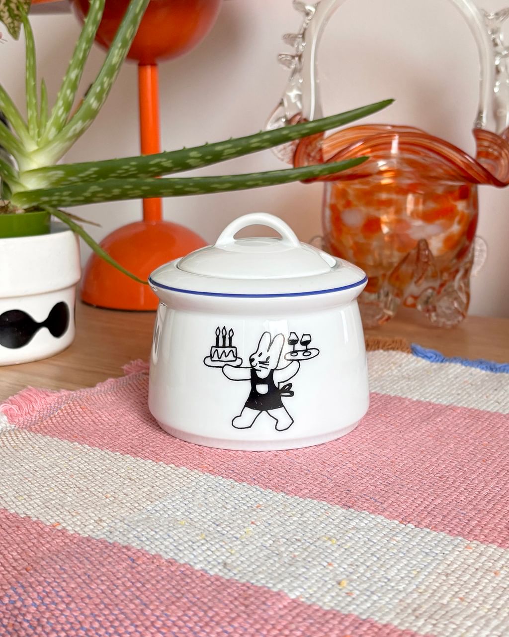 Cukierniczka z misiem i króliczkiem