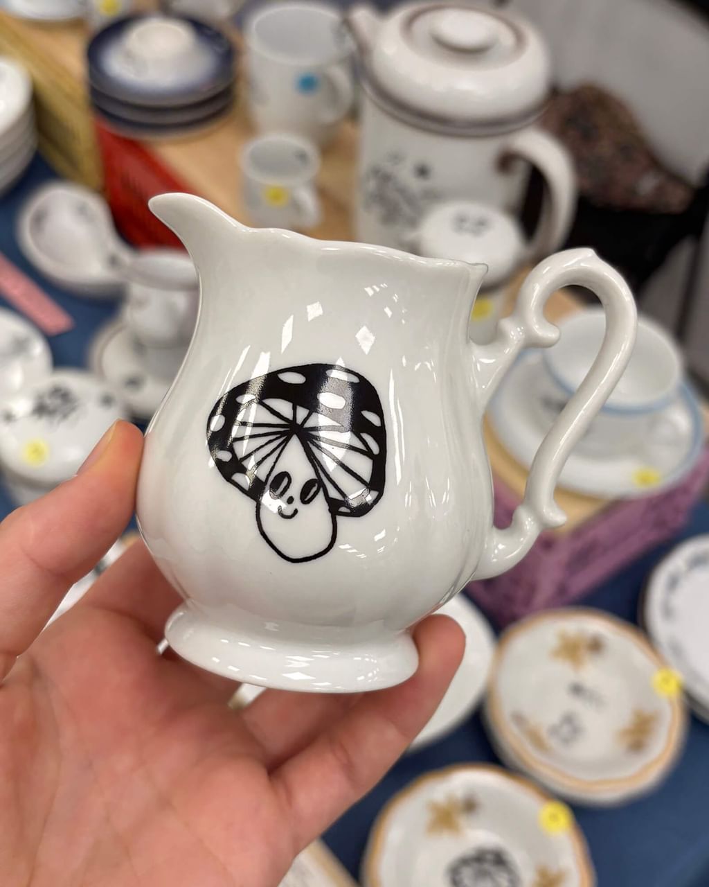 Mlecznik z grzybkiem