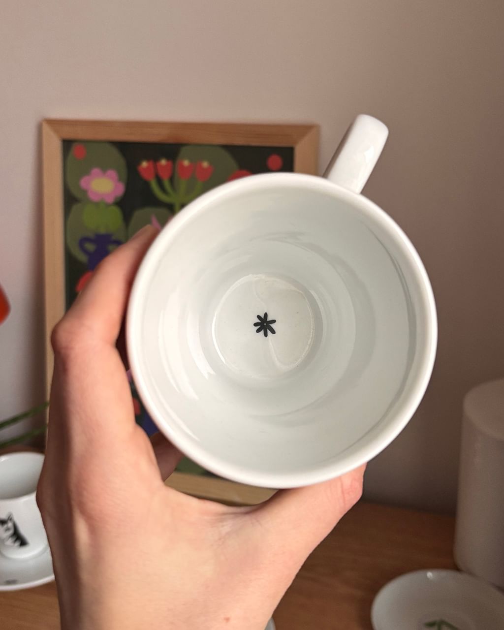 Duża filiżanka z koniem