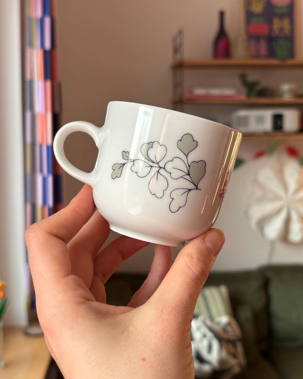 Filiżanka z tygrysem