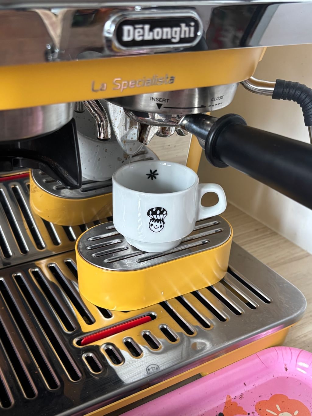 Filiżanka do espresso z grzybkiem