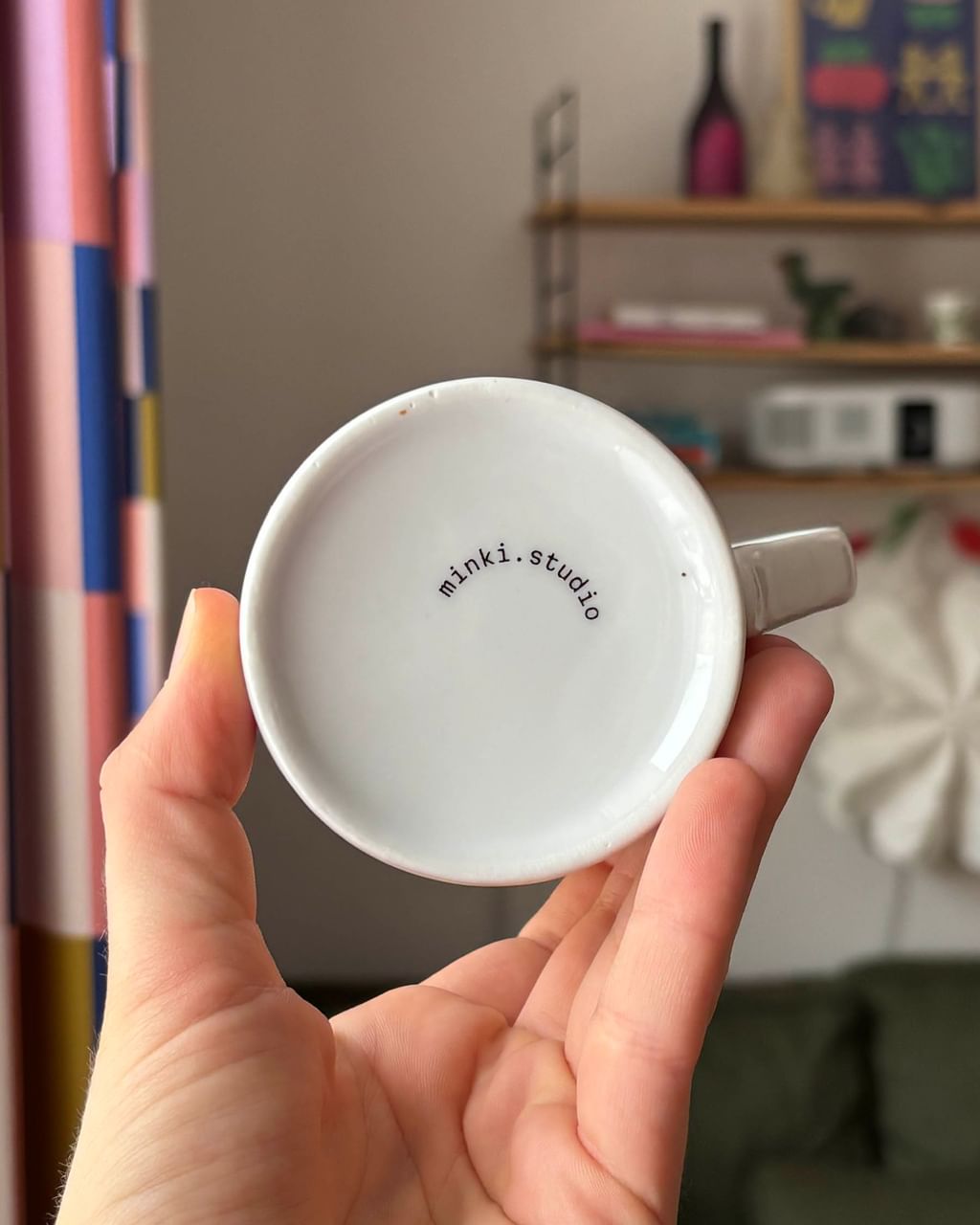 Kubek z końmi i kowbojką