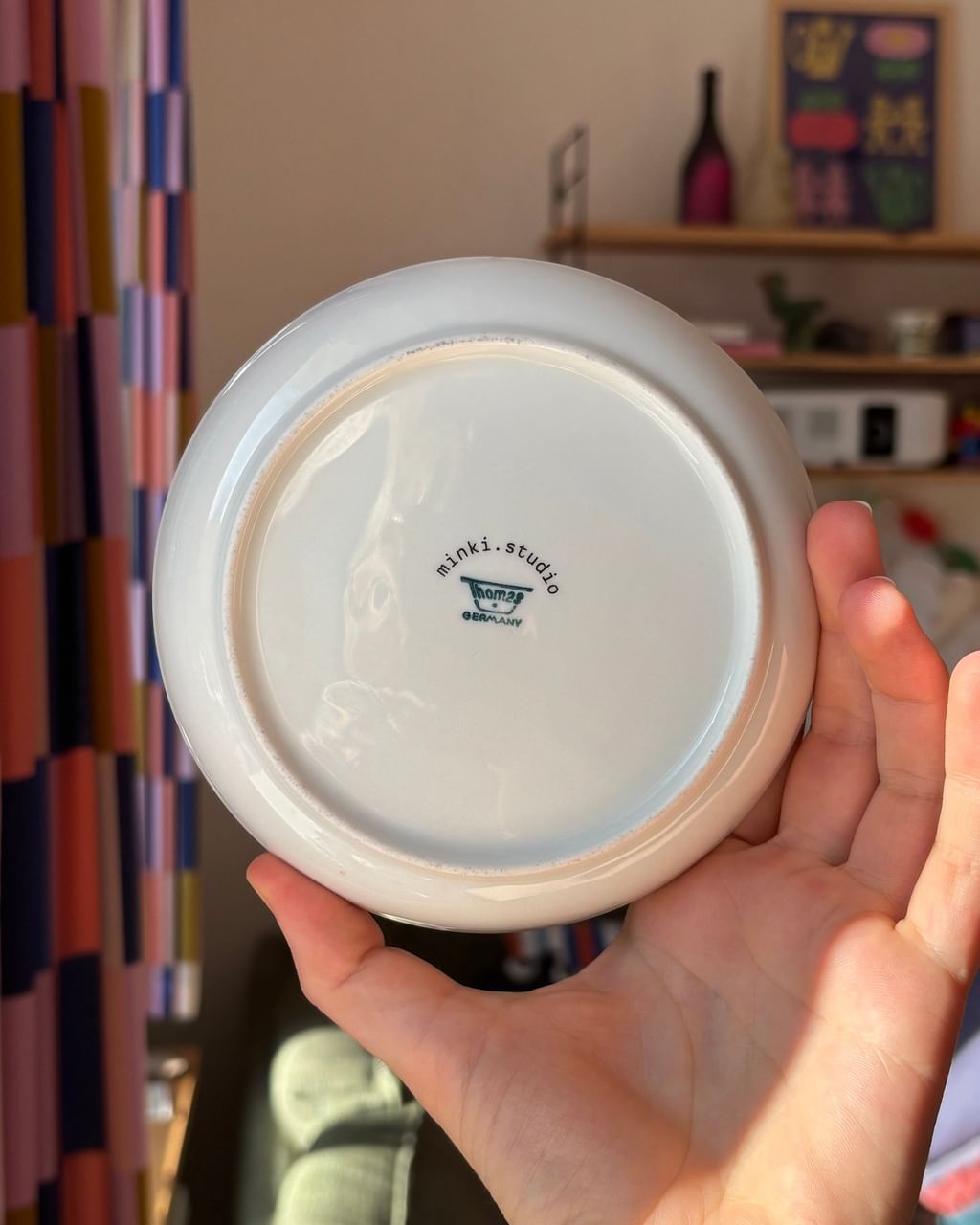 Zestaw 3 talerzyki deserowe z koniem