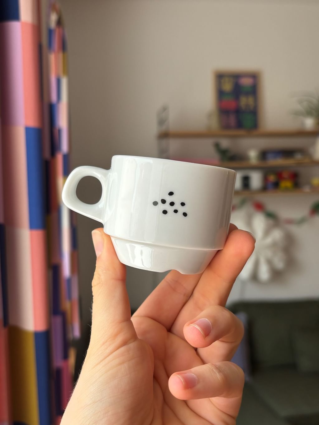 Filiżanka do espresso z grzybkiem