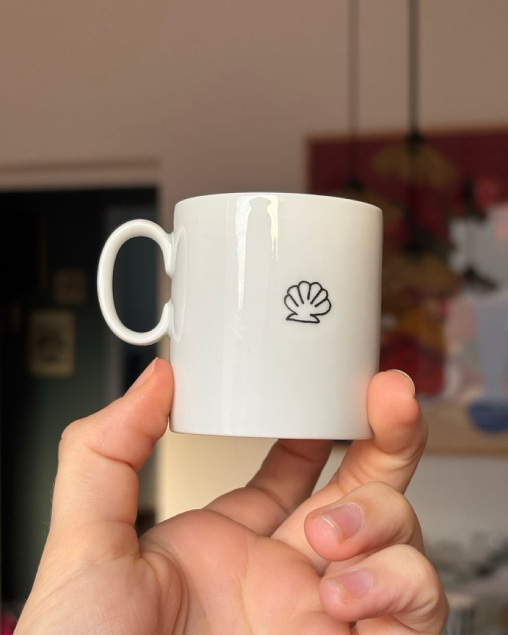 Filiżanka do espresso z foczką