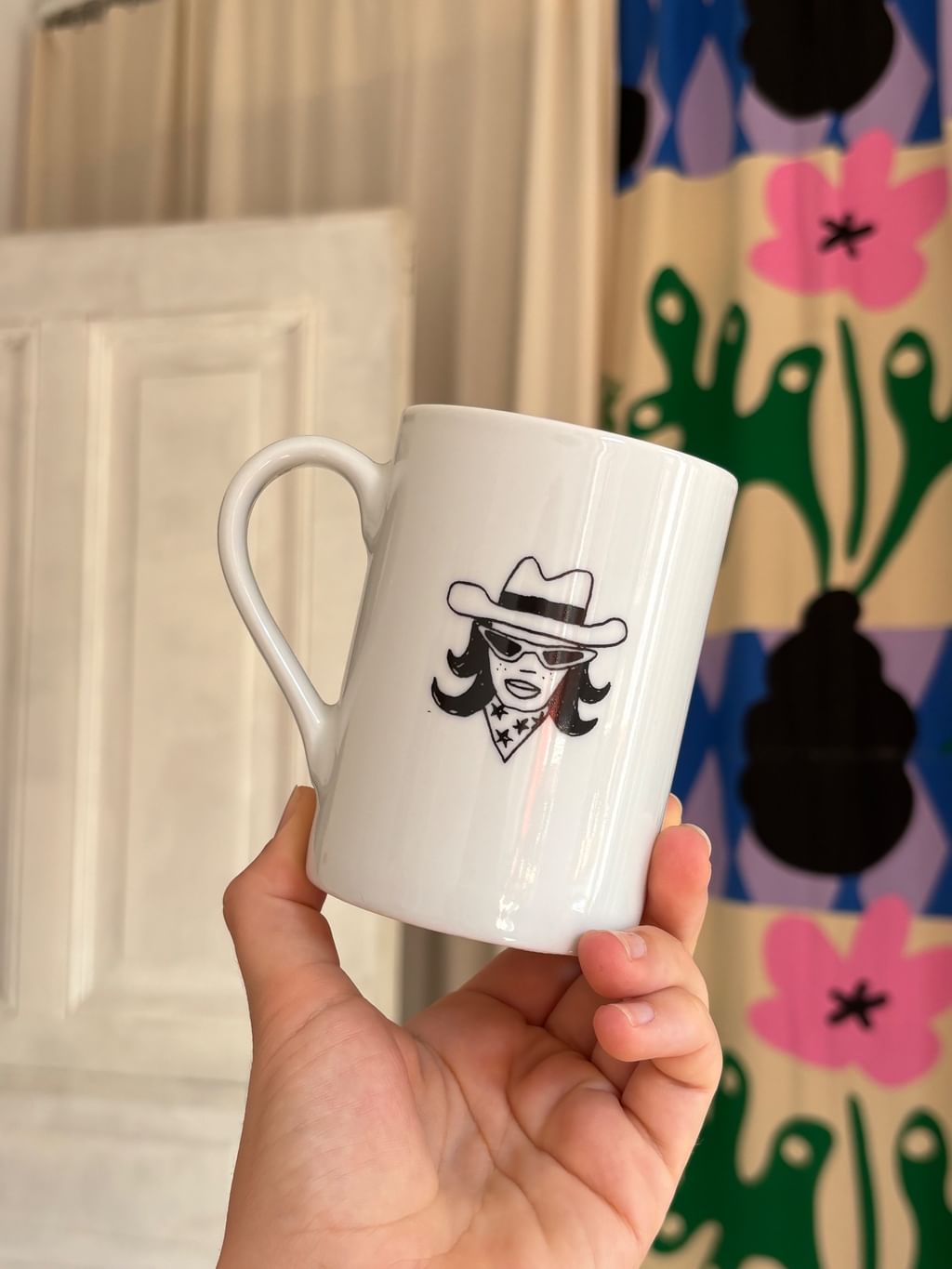 Kubek z końmi i kowbojką 250 ml