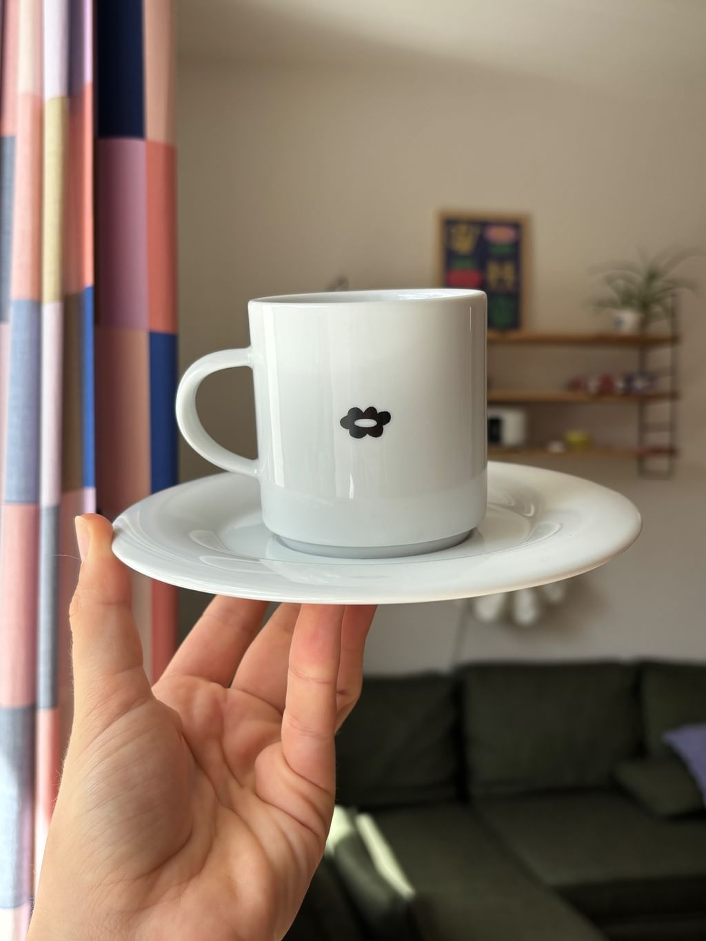 Kubeczek z grzybkami + spodek