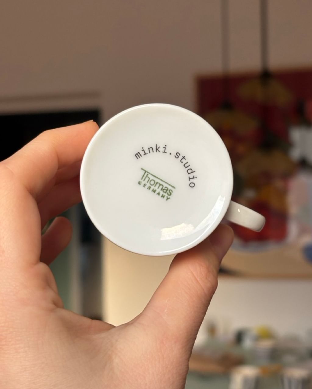 Filiżanka do espresso z foczką