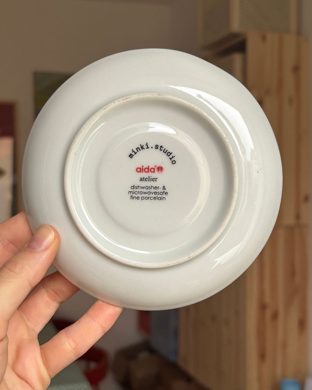 Filiżanka + spodek z UFO