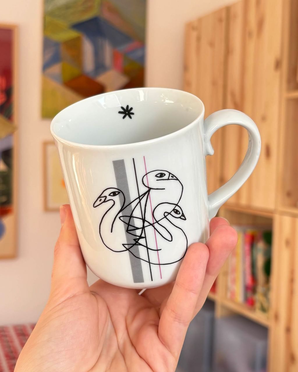 Kubek z łabędziem [OUTLET]