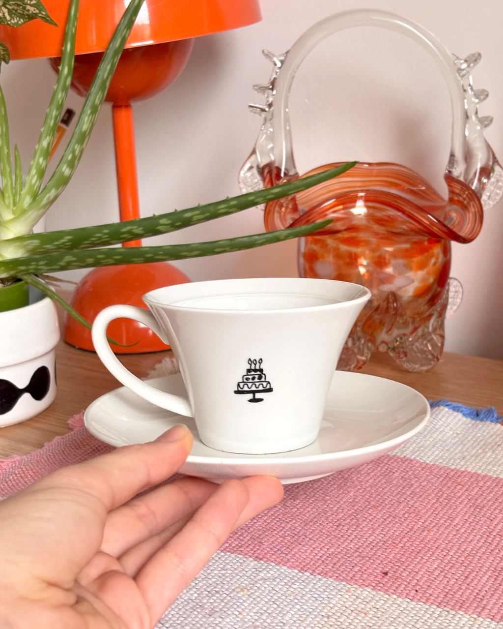 Filiżanka z króliczkiem + spodek