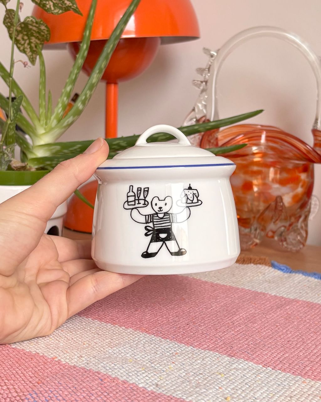 Cukierniczka z misiem i króliczkiem