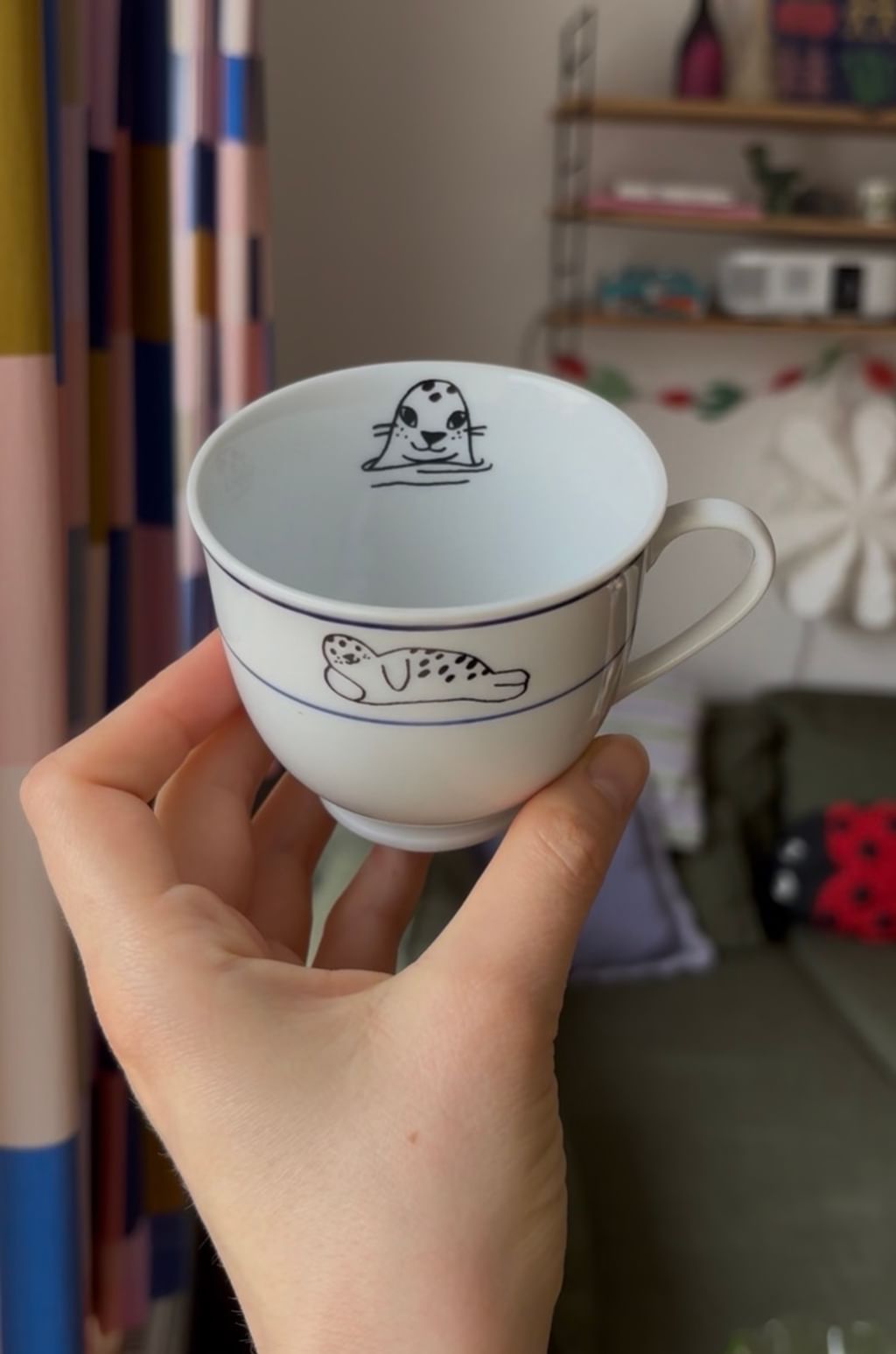 [REZERWACJA] zestaw 2 kubeczki z foczkami