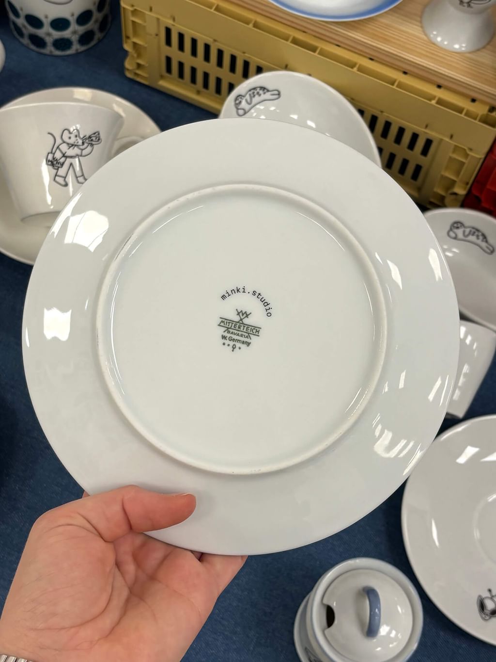 Talerz śniadaniowy z imprezką