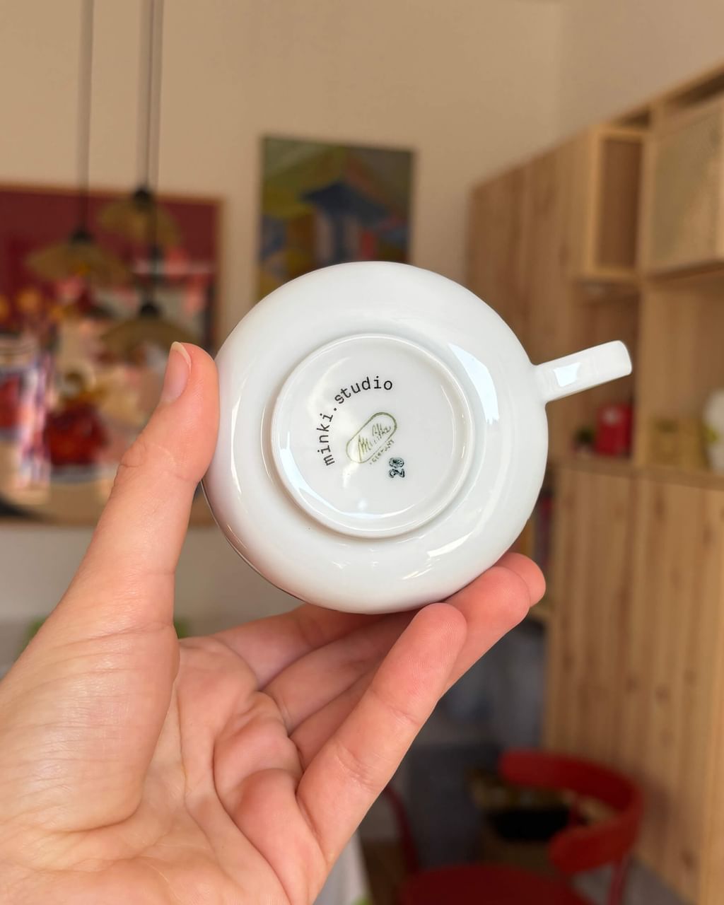 Kubeczek z panterą w środku