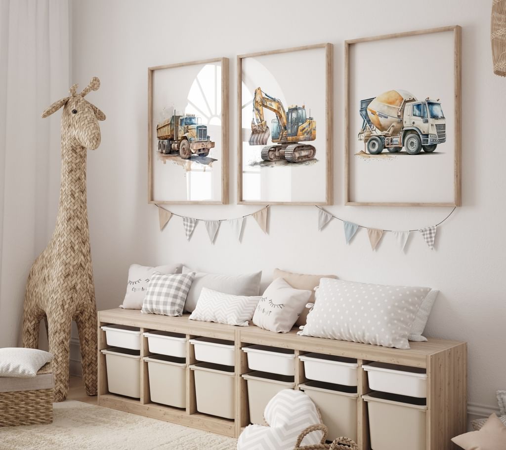 Plakat 50x70 Betoniarka